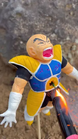 紙粘土で作ったクリリンを爆破させる #animeedit #dragonball #ドラゴンボール