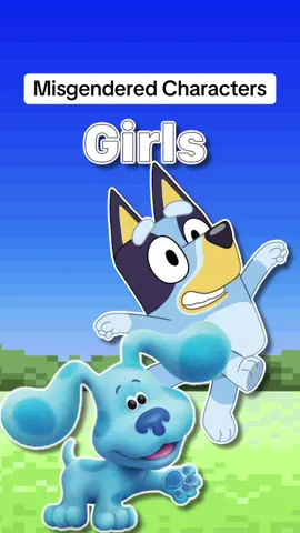 More Misgendered Cartoon Characters: #animationrewind #cartoonfightclub #cartoonnetwork #disney #bluey Are these characters Boys or girls?