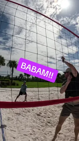 BA-BAM!! #volleyball #beachvolleyball #sports #beach #pov #povs #satisfyingvideo #gopro #compilation #volleyballplayer #fyp #trending #viralvideo 