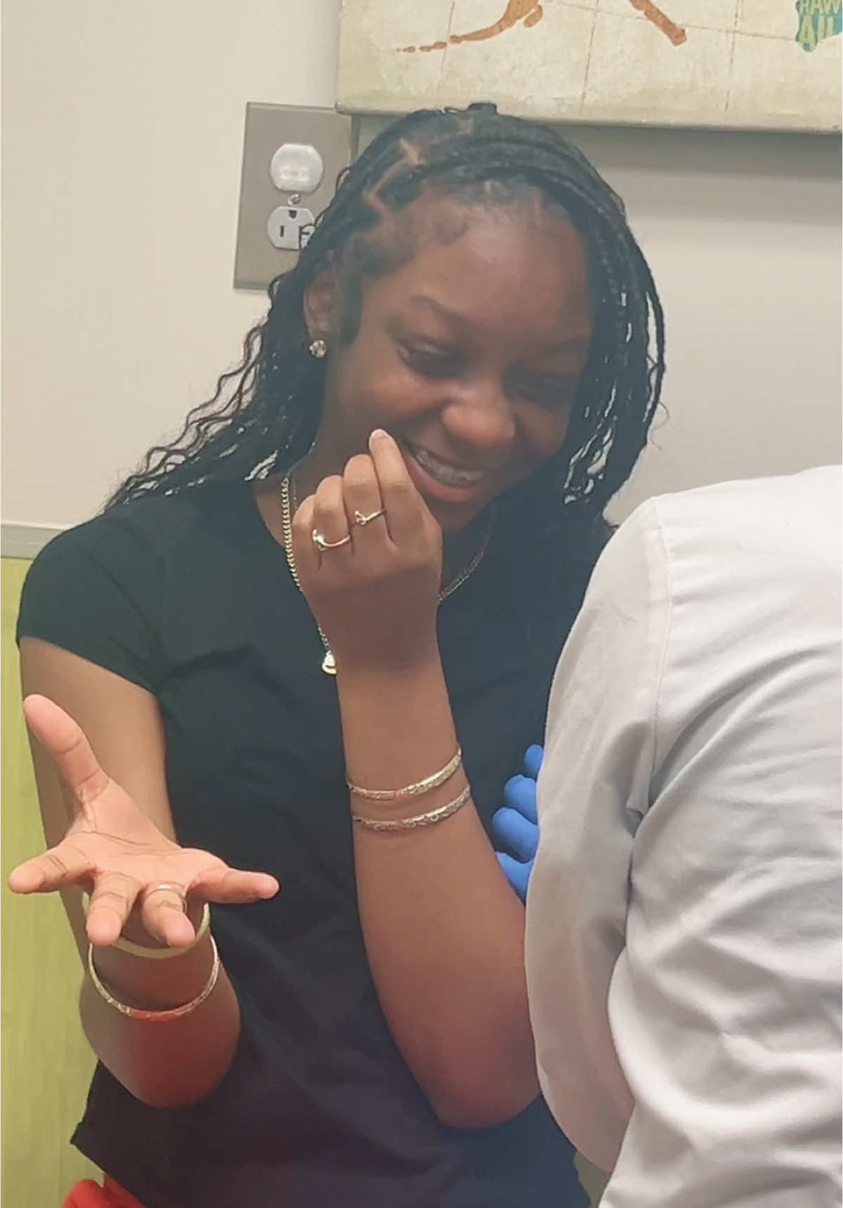 Found this in the drafts. Anybody else scared of shots?😂😂 #fyp #foryou #foryoupage #momanddaughter #daughter #onthisday #explore #viral #blackgirlmagic #Vlog #familytime #funny #fypage #explorepage 