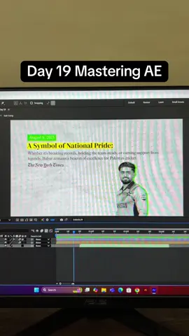 Mastering After Effects: Day 19 . . . #reels #fyp #foryou #viral #aftereffects #videoediting #motiongraphics #tiktok 