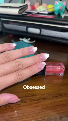 These are just gel + cateye gel btw lol no acrylic or powder or dip or whatever else