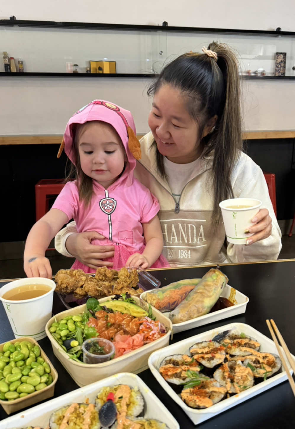 🍣 Tsuke-Ba 🍱 @tsukeba has been my go-to spot for a quick Japanese lunch in Leederville for the past 11 years. I can’t believe they’re celebrating their 21st birthday this year and now the second generation of the family is running the store! 👏🏼 I usually go for the tuna sashimi with green tea soba noodles and a comforting cup of miso soup during my lunch breaks on Oxford St. Sometimes I’ll switch it up with their salmon nigiri 🤤 . Dropped by today with the fam for brunch and had an absolute feast: 🍣 Salmon poke bowl salad 🐔 Lemongrass chicken sushi 🐮 Spicy beef sushi 🍗 Chicken karaage 🫛 Edamame 🥣 Miso soup 🥗 Chicken salad paperwraps . Huge congrats to the team on this amazing milestone — and thank you, Jess, for the lovely invite 💗 . Go check them out: 📍 3/139 Oxford St, Leederville
