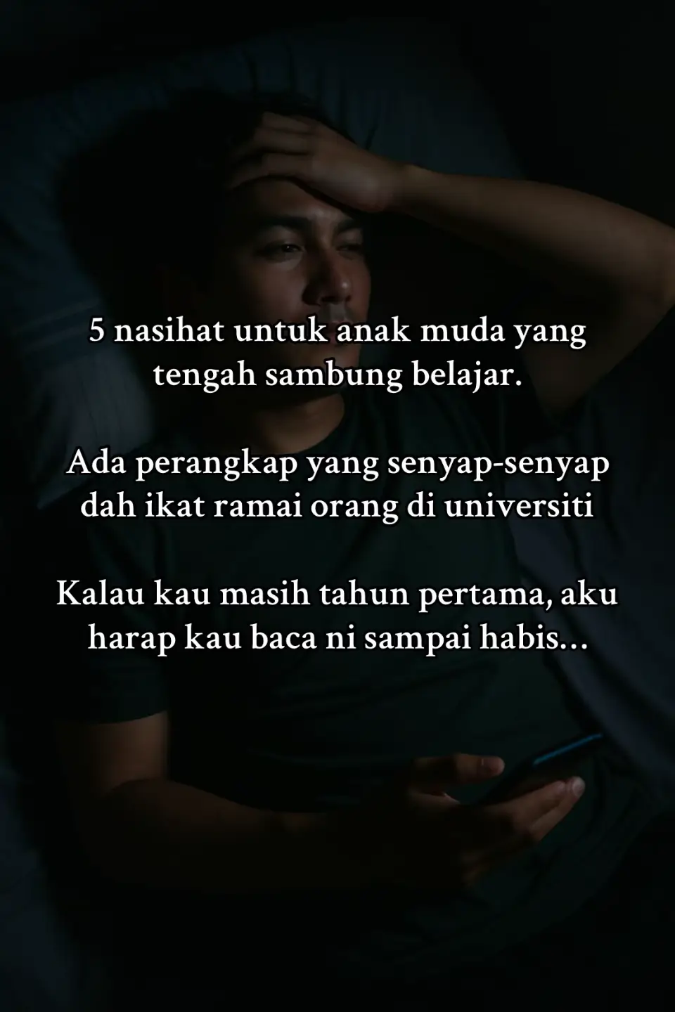 Ada perangkap yang senyap-senyap makan masa depan kau. Kenal & elak sekarang sebelum terlambat. #university #unilife #student 