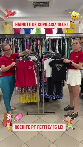 👯‍♀️ Hainute de Copilasi / 10 lei & Rochite pt Fetite / 15 lei la magazinul @avantaj_trm 👣 @Andreea Blonda143 🩷 @Olli 🩵