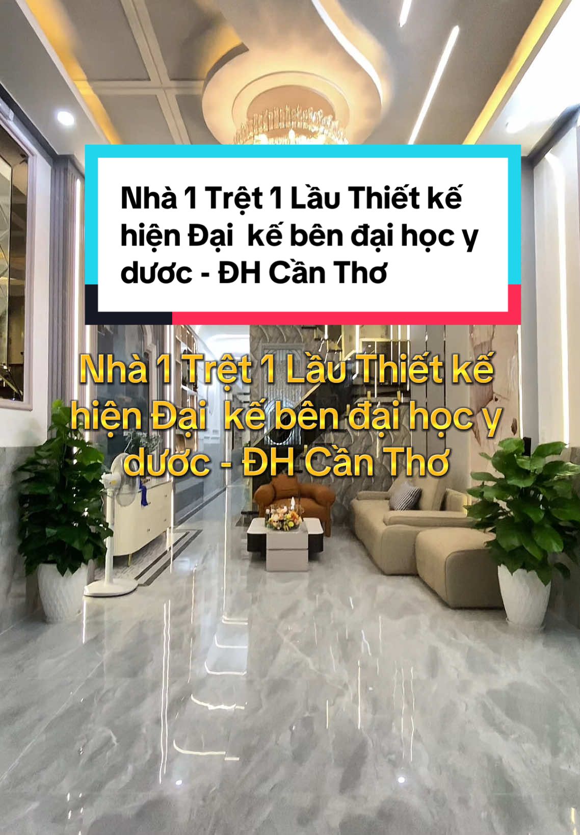 Nhà 1 Trệt 1 Lầu Thiết kế  hiện Đại  kế bên đại học y  dươc - ĐH Cần Thơ  - Thích Hợp vừa Ở vừa kinh doanh  - Nhà Thổ Cư Hoàn Công  - Tặng full Nội Thất Anh chị chỉ Cần dọn vào và ở Thôi ạ  #cantho #nhadep #hiendai #xuhuong🍀 #nhadatcantho 