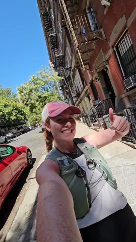 summer streets = done 86 days to go. #Running #nyc #nycmarathon #training 