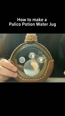 How to make a Palico Potion Water Jug #design #palico #monsterhunter #bottle #handmade 