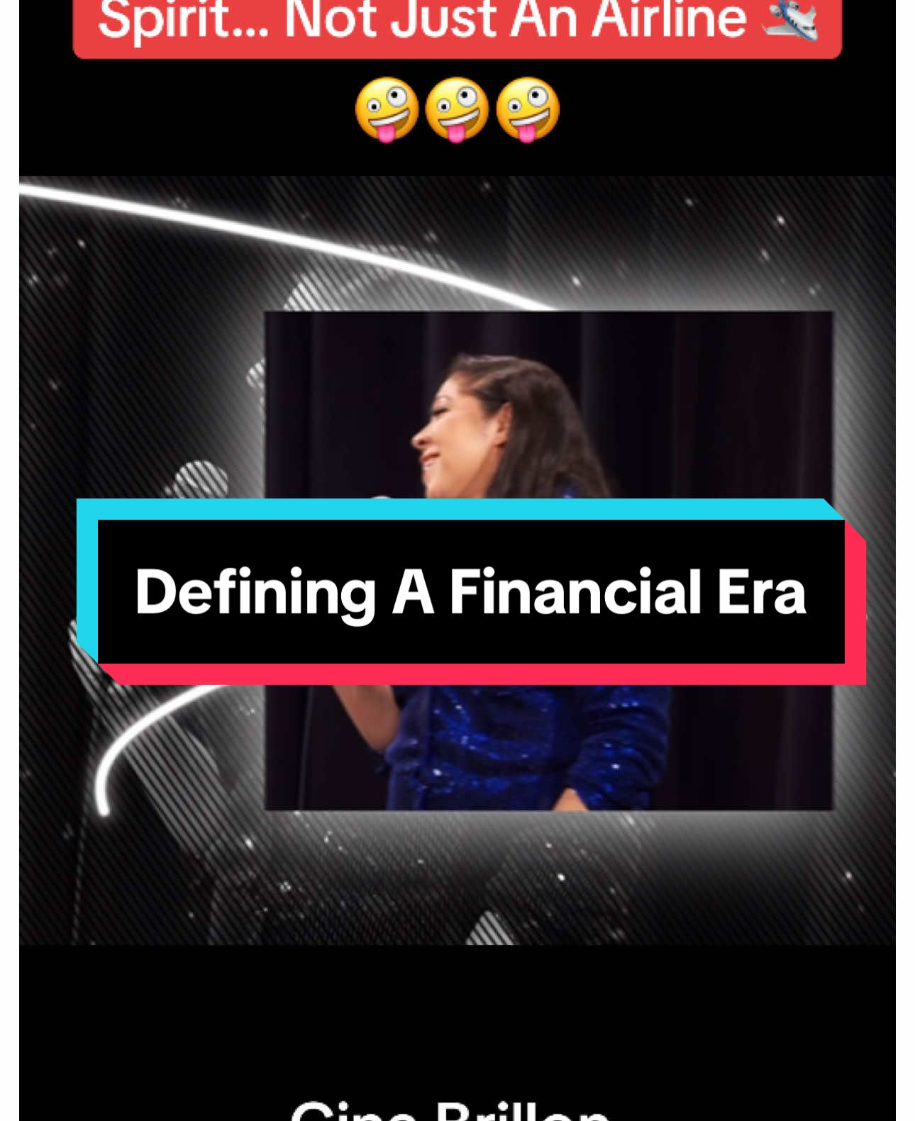 Spirit… Not Just An Airline 🛩️ #comedia #funny #humor #spiritairlines #standupcomedy #ginabrillon #fyp 