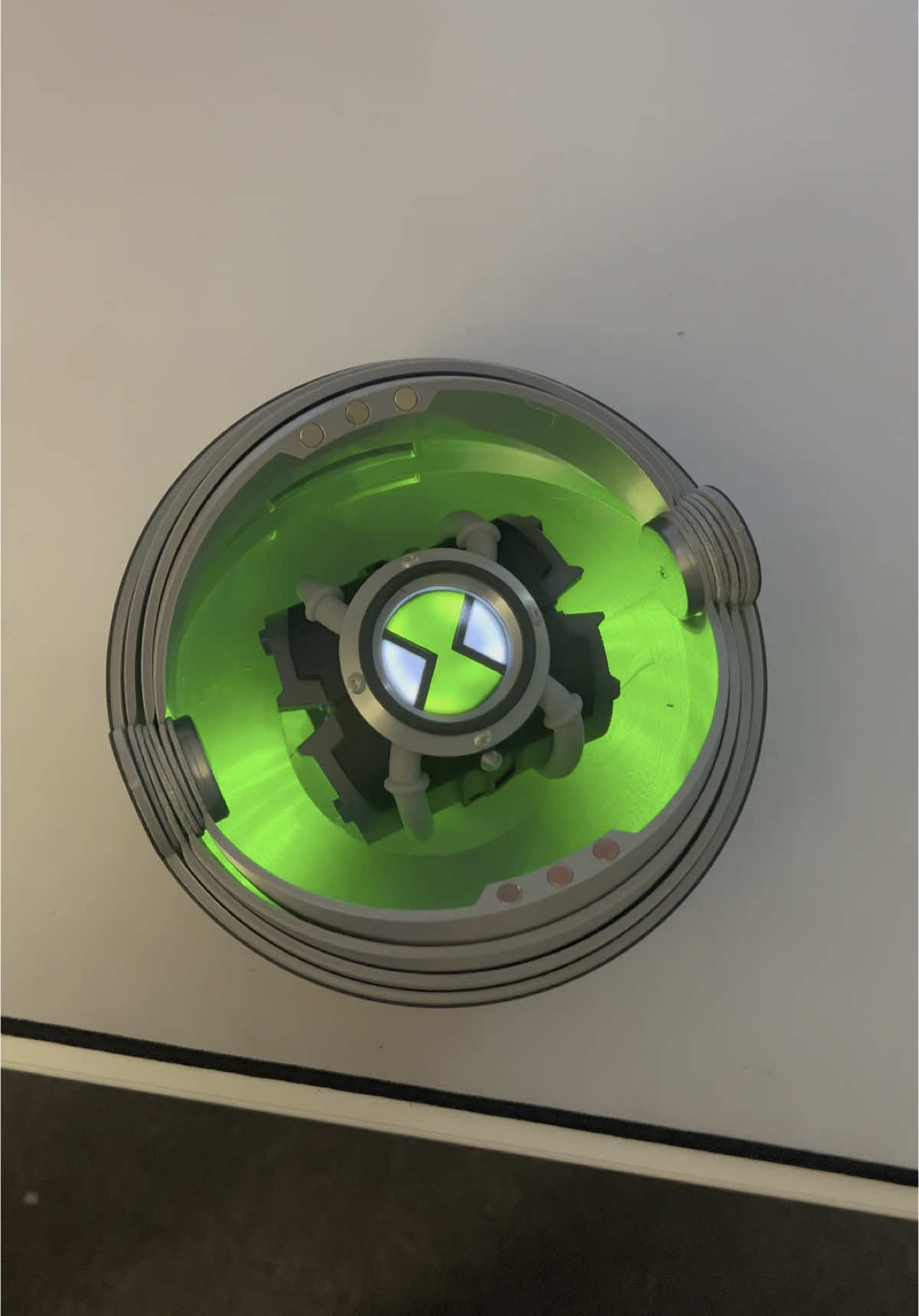 This just landed in my garden… any idea what it is? #foryoupage #ben10 #omnitrix #fyp 