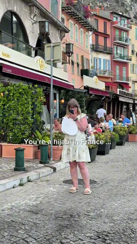 Don’t blame them tbh #modestfashion #hijab #hijabi #france #publicreaction 