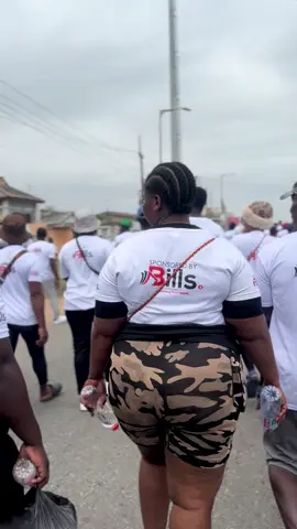 @BILLS Ga-Mashie Homowo Health walk in the heart of the city, Accra.   😍 #accradeypap #ga #gamashie #accra #accraghana #healthwalk #accragirls