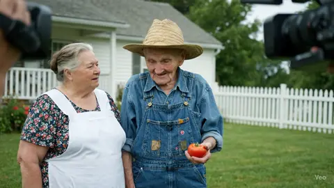 Big Ol Tomatoes #fypシ #farmer #tomatoes #veo3 #aivideos 