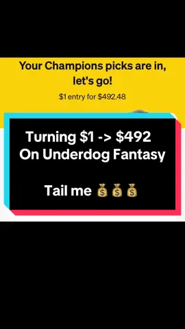 Yo go hit this Underdog HR Slip and let’s 492x our money together. $1 -> $492. Why not us? I got this slip straight from the brand new @The Prop Professor Fantasy Slip Generator Goodluck if you tail and let’s get it! 🫡 #PrizePicks #PlayerProps #sportsbetting #sports #MLB #baseball #gambling #bet #underdog #underdogfantasy 