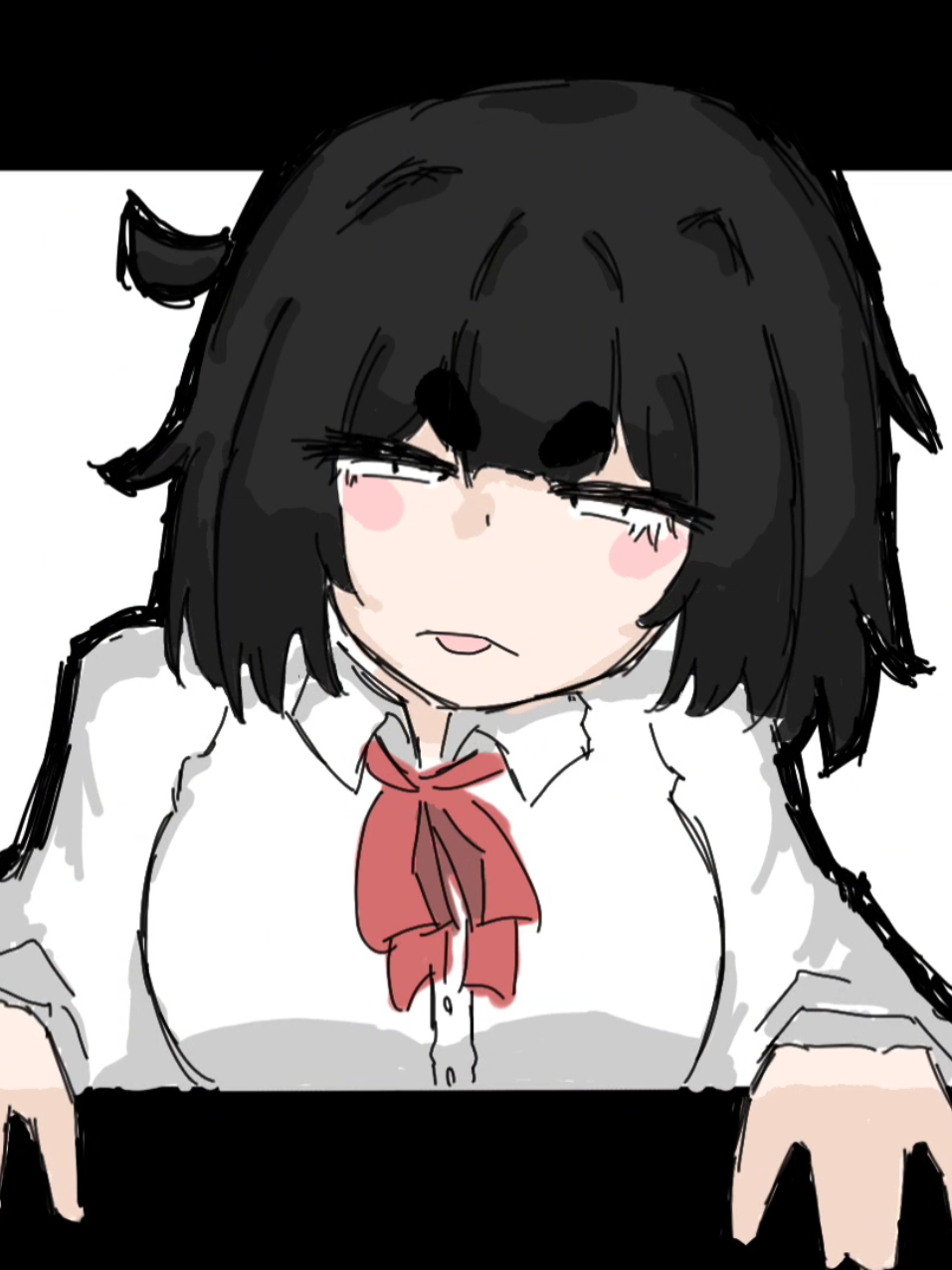 whut u looking at huh.. #ocart #animation #originalcharacter #oc #owncharacter #artist #anime #drawing #artistsoftiktok #fyp #fyyp #foryoupage 