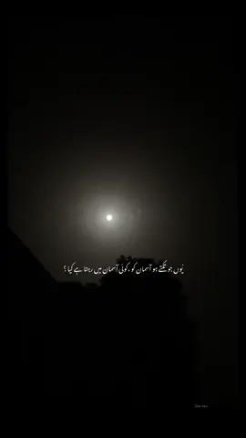 یُوں جو تکتے ہو آسمان کو ،کوئی آسمان میں رہتا ہے کیا ؟ یہ مُجھے چین کیوں نہیں پڑتا ایک ہی شخص تھا جہان میں کیا۔۔۔؟؟؟🩷🌸 #oye_tiquu #oye_tiquu #foryoupage #foryou 