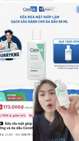 Sữa rửa mặt CeraVe #motreview68 #xh #cerave #ceravevietnam #chamsocda #suaruamat 