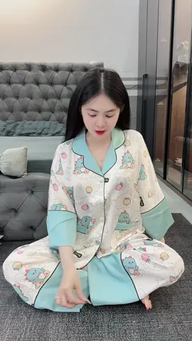 #xuhuongtiktok #đồbộxinh #ngânpul #đồbộmặcnhàdễthương 