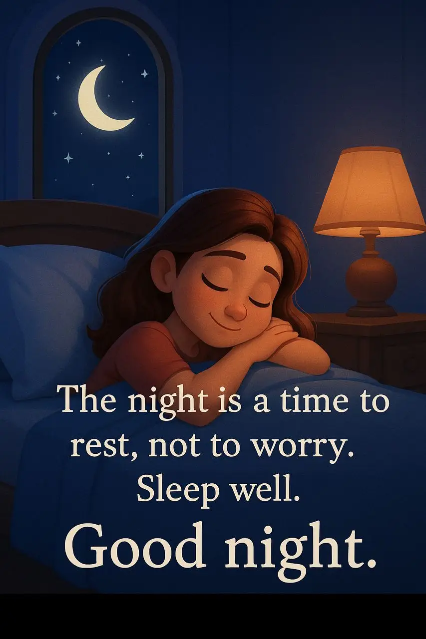 “Let the stars guard your dreams and the moonlight wrap you in peace. 🌌 #GoodNight” #GoodNight   #PixarStyle   #SweetDreams   #CartoonVibes   #NightCalm   #PeacefulSleep   #DreamBig   #BedtimeQuotes   #MoonlightMagic   #TikTokCalm