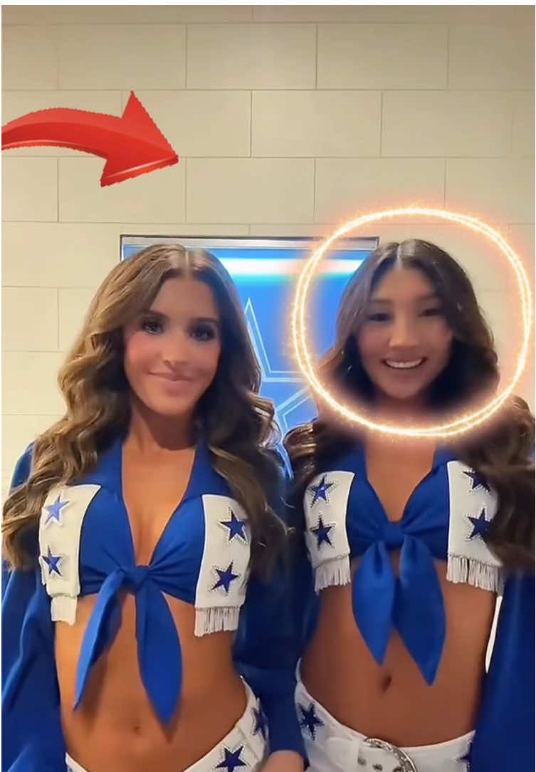 No one really sees what it costs for anAsian face to make it into DCC#celebrity#dalascowbovscheerleaders#americasweetheart#cheerleader