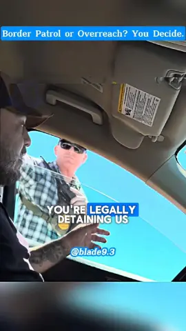 From a dentist trip… to a detention. Was this stop about the law, or about control- #AuditThePolice #BorderPatrol #KnowYourRights #CivilRights #publicaccountability 
