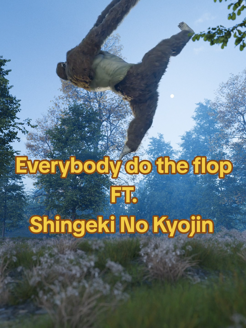 Everybody do the flop ft shingeki #animation #animacion #beasttitan #AttackOnTitan 