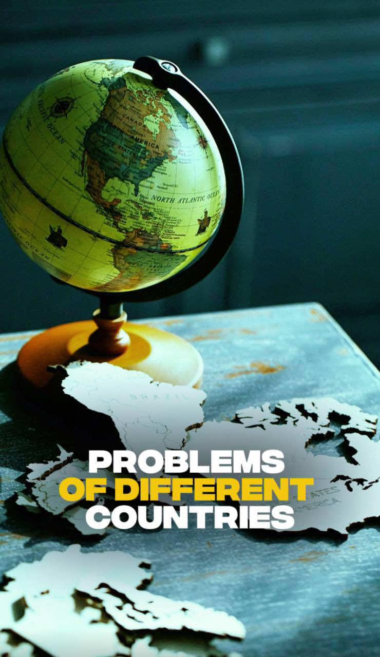 Problems of different countries 🌏 Stay with me - I’m about to share some fascinating insights about life and investment opportunities in Dubai 🙌