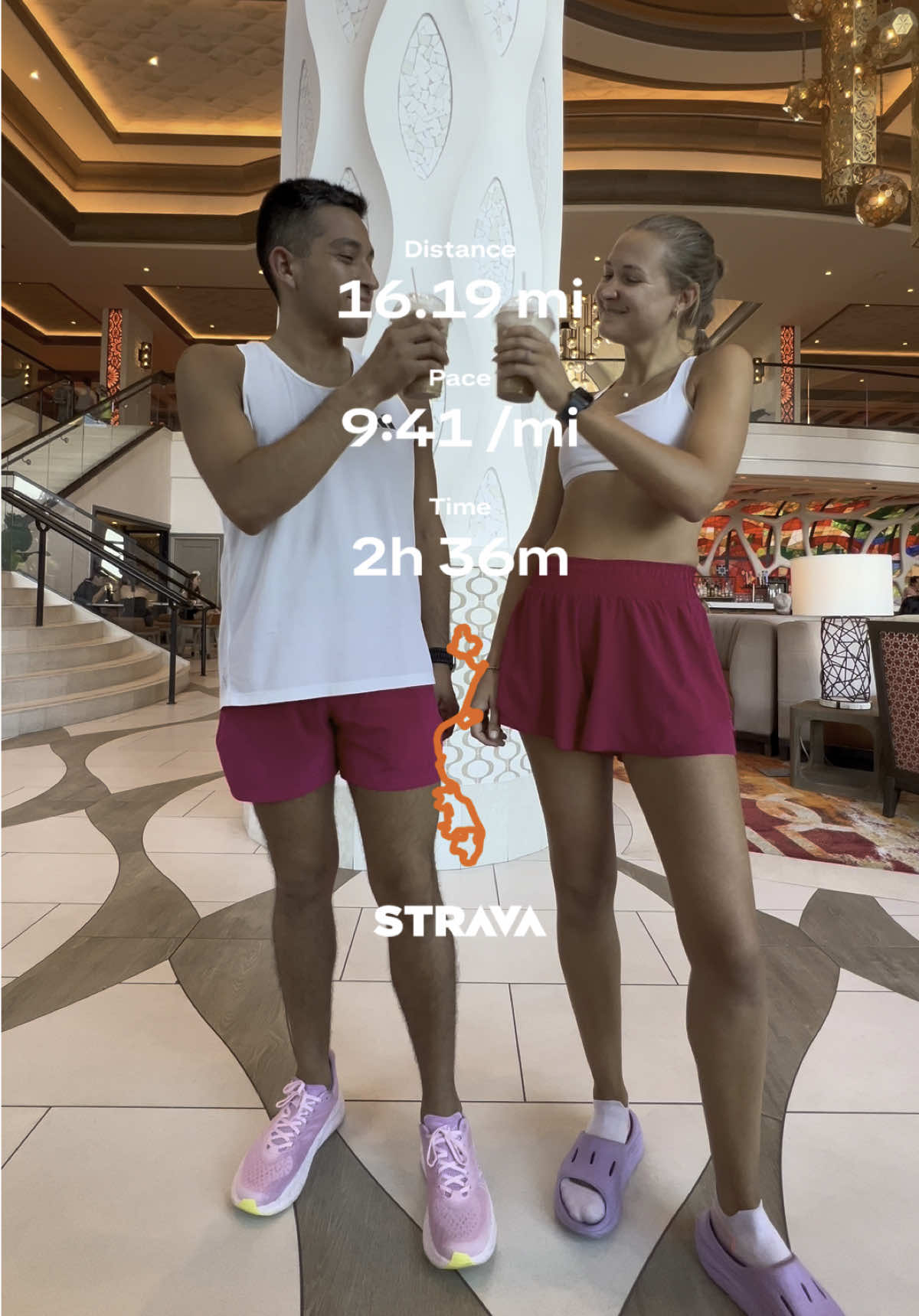 Another day, another long run slay.  @Robert Aguilera @Strava  #stravatrend #strava #runtok #runnergirl #Running #rundisney #floridarunner #marathontraining #runners #postruncoffee 