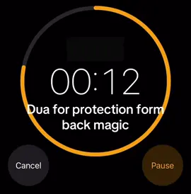 Timer of 13 seconds #fyp #dua #blackmagic #protect #viral #trendin #viralvideos 