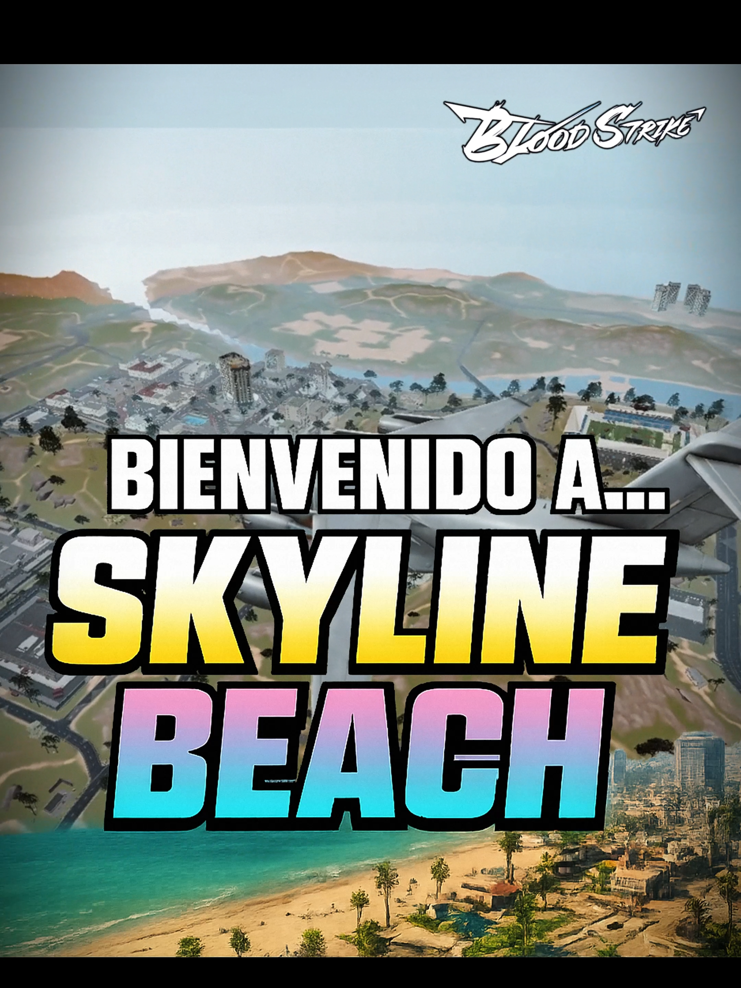 SKYLINE BEACH x GTA #EscuadronBS #BloodStrike #NuevoMapa