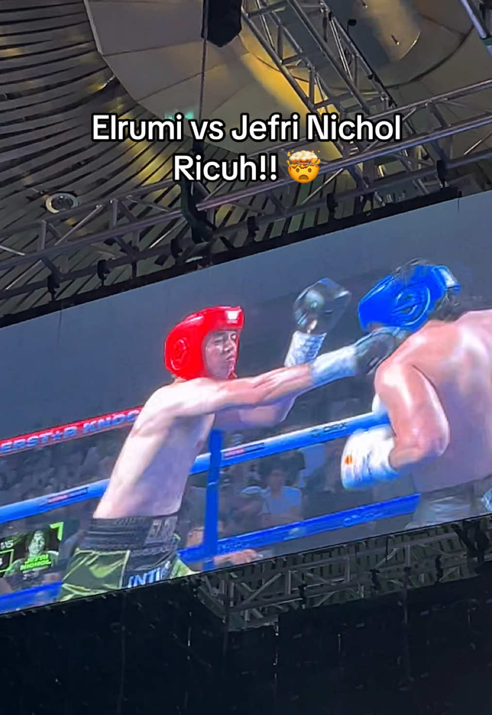 El Rumi vs Jefri Nichol, masih lama entrancenyaaaa 😭#superstarknockout #icb #elrumi #jefrinichol 