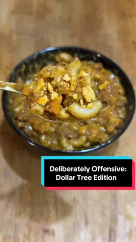 Deliberately Offensive: Dollar Tree Edition #fyp #oddfoodideas #foryou 