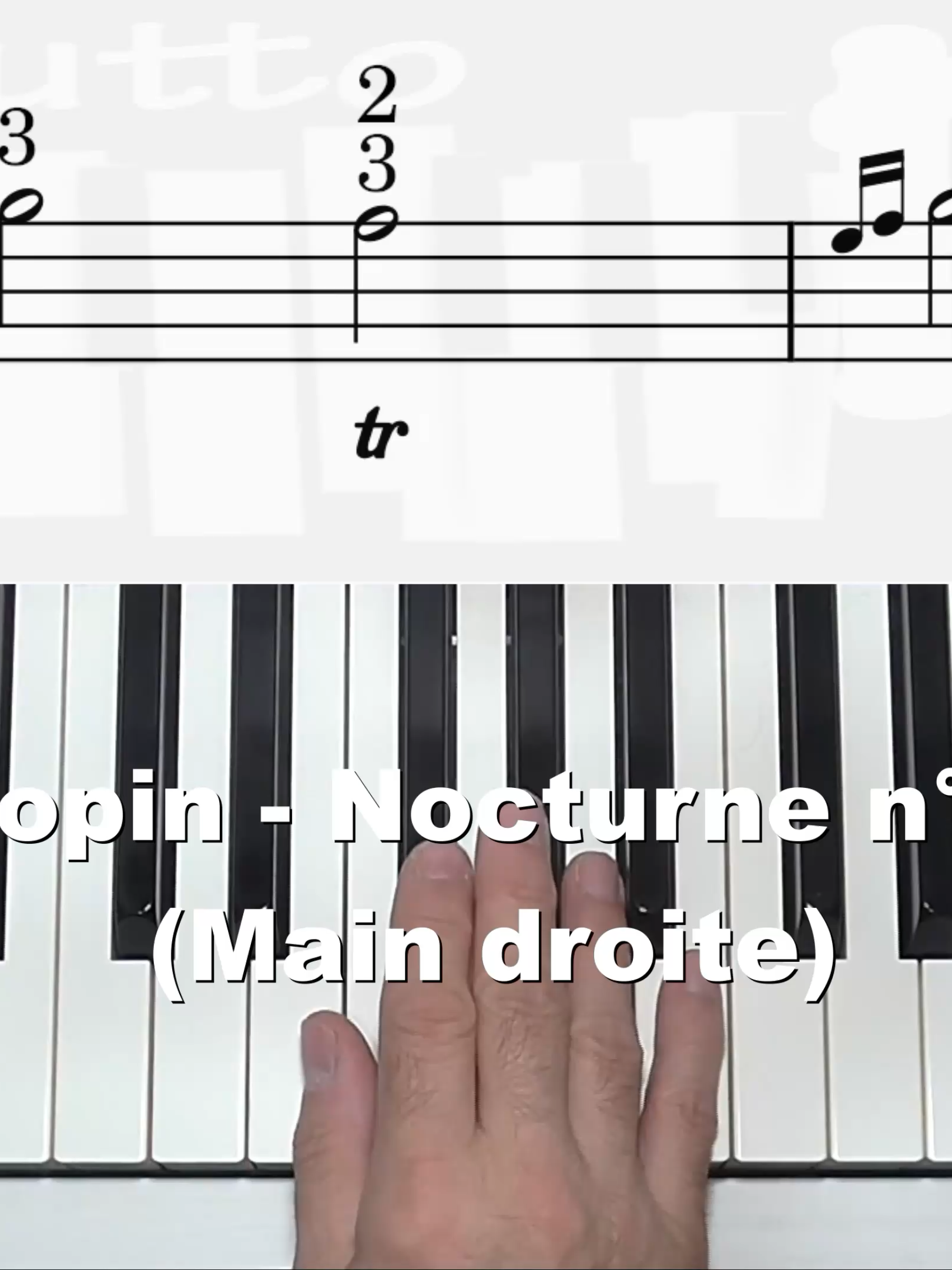 Comment jouer au piano la merveilleuse mélodie du 