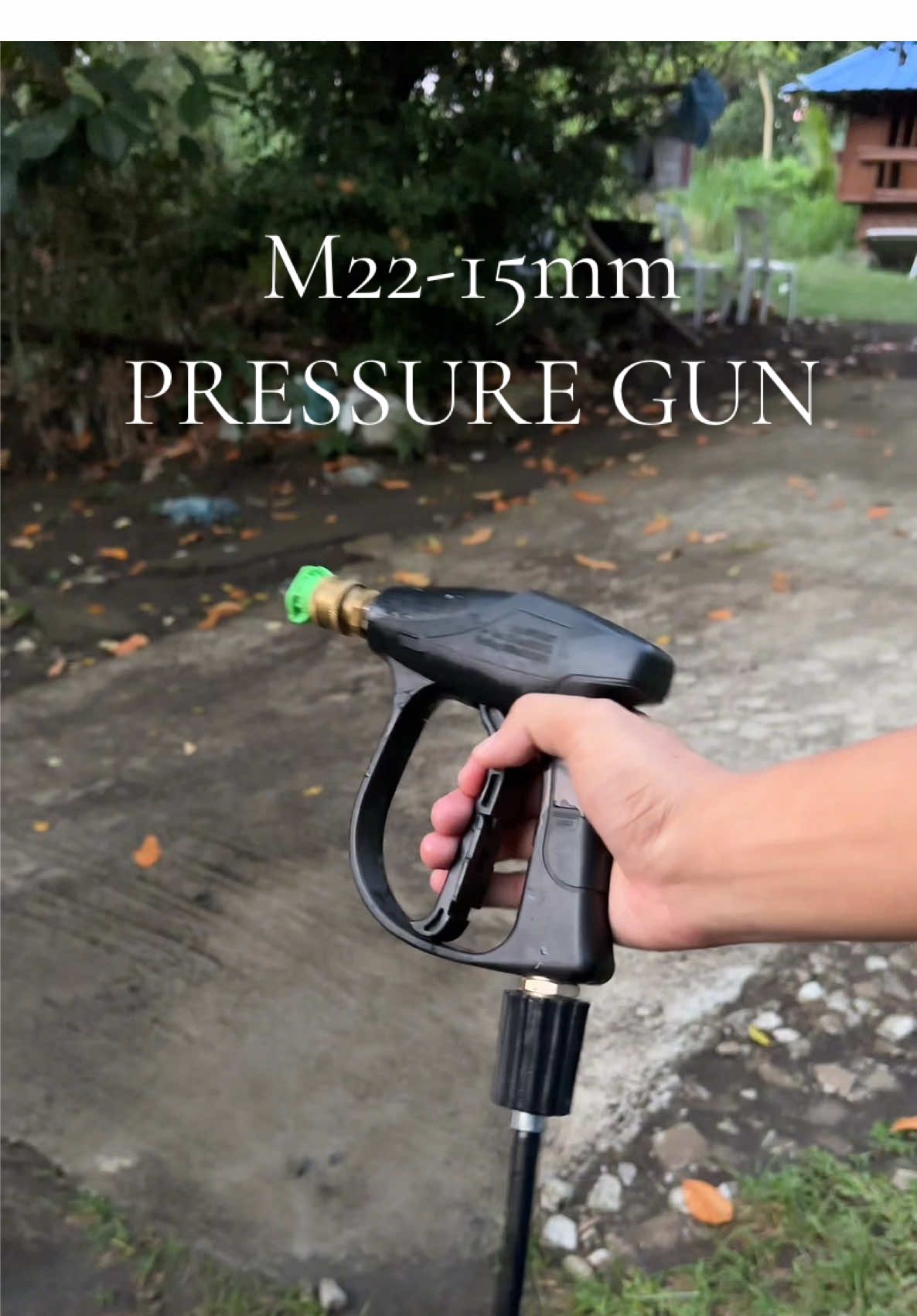 M22-15mm PRESSURE WASHER GUN #pressurewasher #carwash #foamcannon 