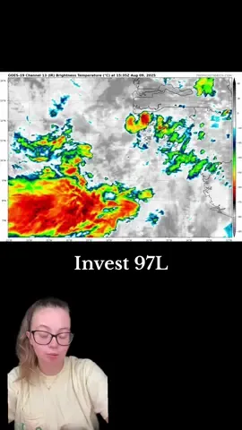 Invest 97L could be our first hurricane of the season  #97l #invest #hurricane #tropics #update #hurricaneseason #majorhurricane #news 