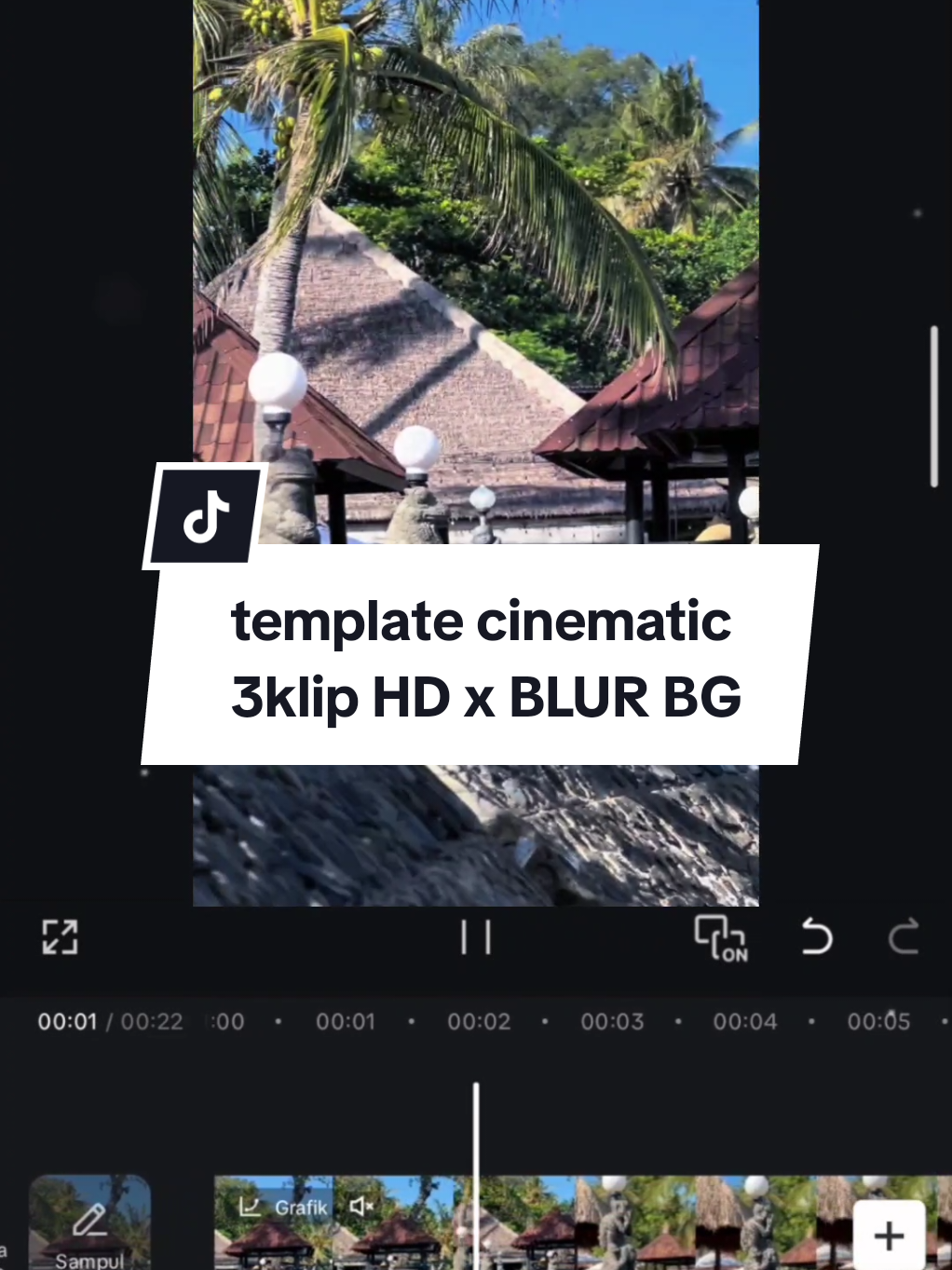 #CapCut cinematic 3klip HD x Blur BG#trend #templatecinematic #soundviral #fyp 