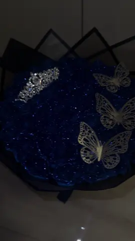 💙🦋 #roses #glitterroses #fypviralシ  
