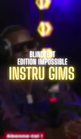 Dans tous les cas tu aurais gagné… c’est pareil 🫣         #blindtest #gims #instru #rap #rapfr 
