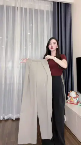Quần vải ống rộng ly V 👇🏻✅✅