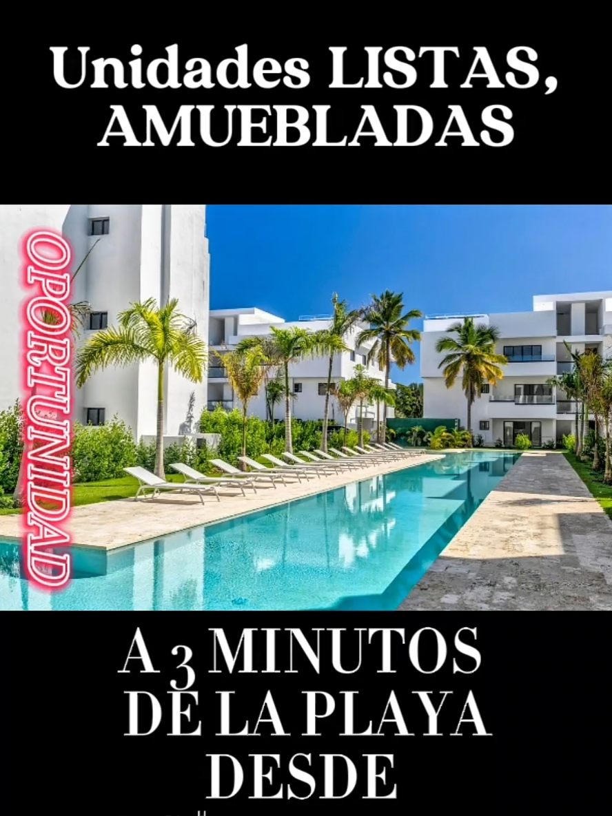 📍PUNTA CANA‼️UNIDADES LISTAS, AMUEBLADAS DE 1 Y 2 HABITACIONES.  A 3 MINUTOS DE LA PLAYA‼️  CONTÁCTANOS HOY MISMO‼️ https://wa.me/message/5IPP2QBXZ5NTD1 #invertirenpuntacana #vivirenpuntacana #RD #CapCut 