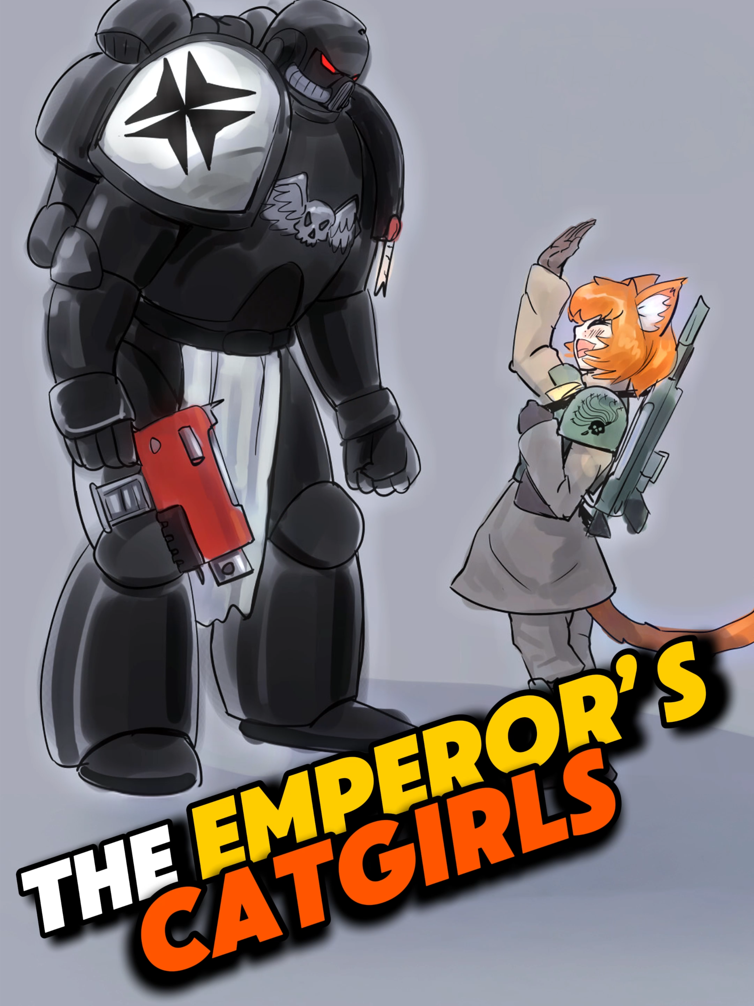 The Emperor’s Catgirls! #warhammer40k #warhammer #warhammercommunity #warhammer40000 #gamesworkshop #40k