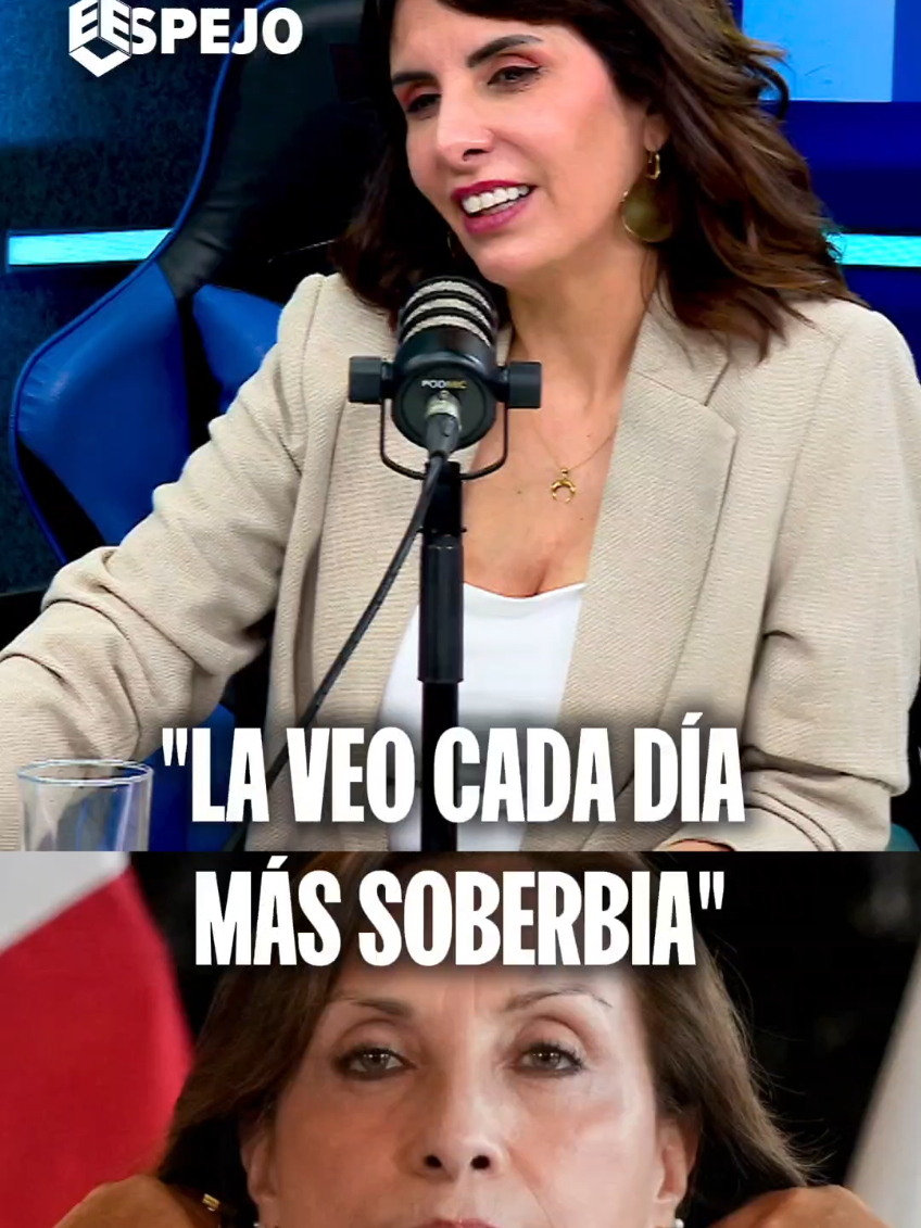 🔴 #ElEspejo | Carla García se refirió al comportamiento de la presidenta Dina Boluarte. 📌 Mira la entrevista completa en nuestro canal de YouTube.