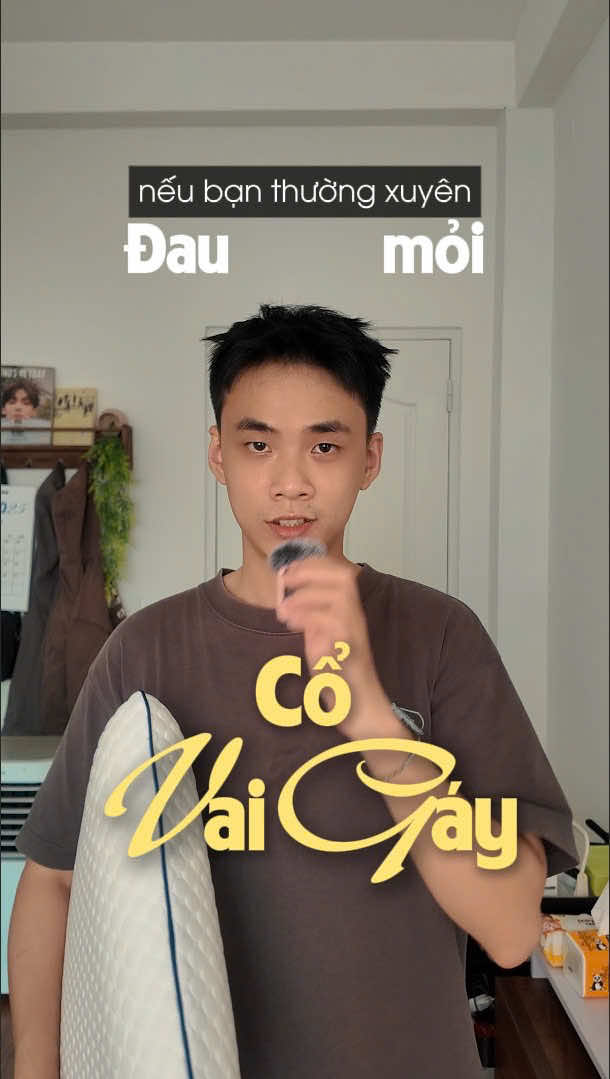 Giải pháp cho ai đau mỏi cổ vai gáy khi ngủ dậy đây này. Có ngủ ở sofa thì cũng phải chọn gối để ngủ nha 😅 #kynedaily #decor #caitaophong #unbox 