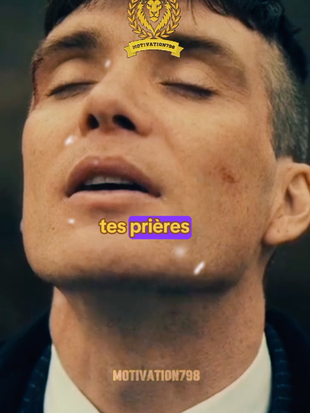 Un jour viendra où tu pleureras non pas parce que quelqu'un t'a blessé, mais parce que Dieu a exaucé tes prières, Amen.🙏 #merciseigneur #motivation #avenir #inshallah #succès #réussite #thomasshelby #pourtoi #fyp 