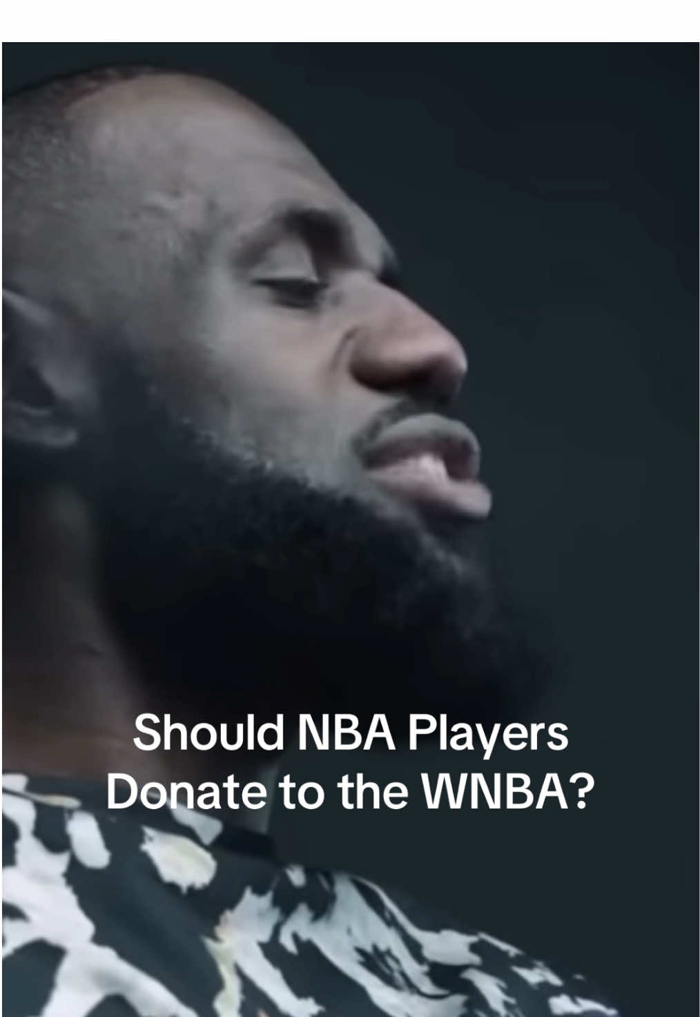 Thoughts?  #WNBA #NBA #lebronjames #basketball #payuswhatyouoweus #fyp #trending 