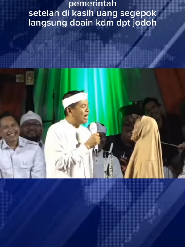nene ini ngadu ke kdm ga pernah dapat bantuan dari pemerintah, setelah di kasih uang segepok langsung doain kdm cepat dapat jodoh#dedimulyadi 