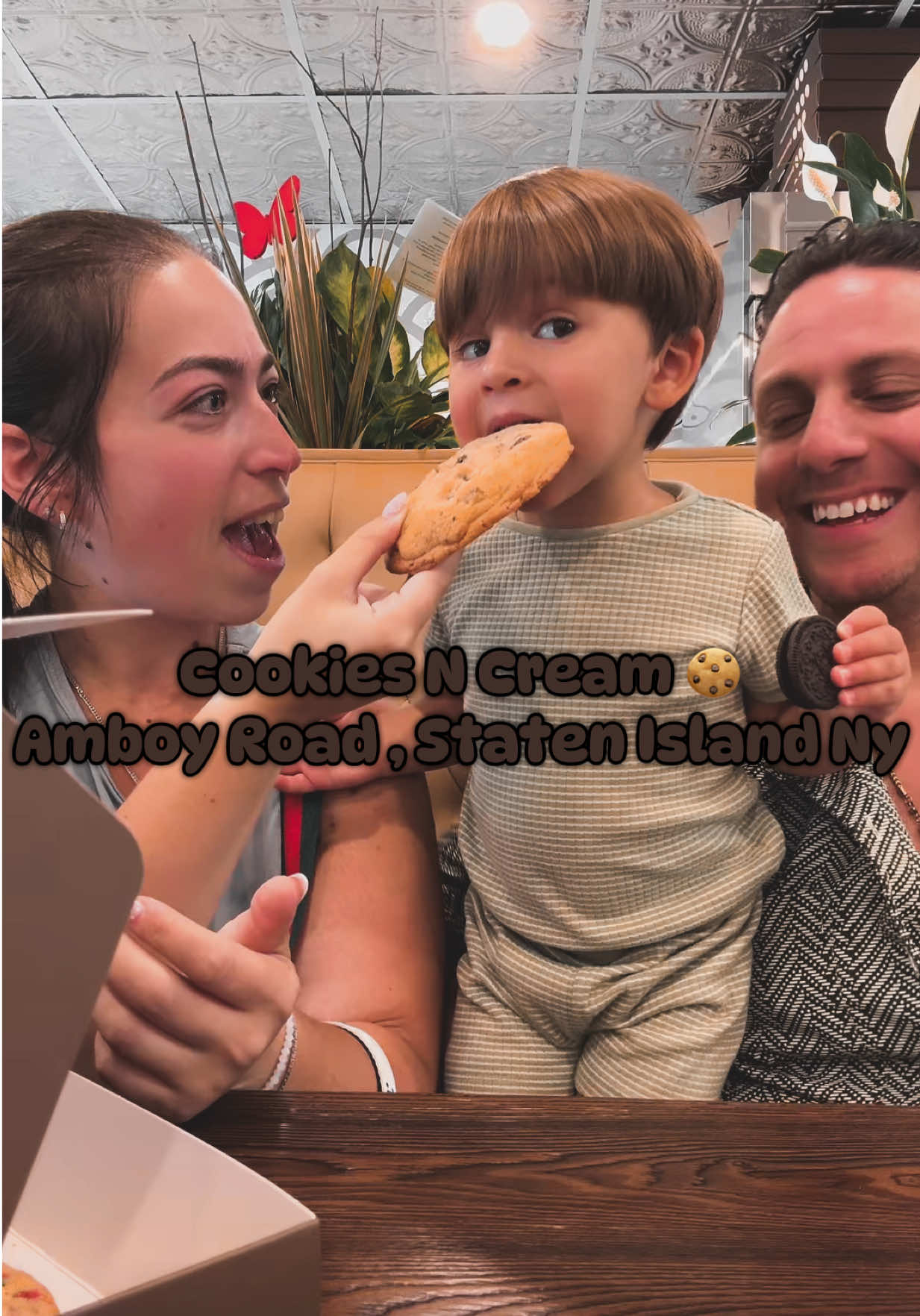 @Cookies N Cream SI 🍪🍪  finally here on the south shore open late, serving everything from cookies, coffee & ice cream & so much more 10/10 for sure 👏🏻 Aunt Jenna & Uncle Aadel Love You Alessandro 💙 @SI Advance/SILive @Alexandra_SAHM💙 @Tony @Aadel Mohamed 