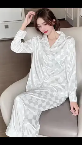 Bộ pijama ô vuông Nam Nữ  Chất lụa gấm lụa nước cao cấp#thoitrangnam #aopolodep #xuhuong