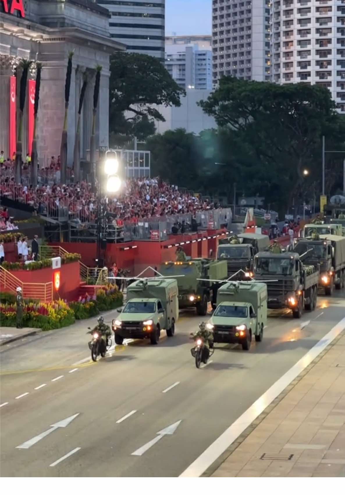 National Day Parade 2025: Mobile Column🇸🇬 #ndp #singapore #ndp2025 #tiktoksg #sg60 #military #parade #mobilecolumn #veteran #fyp 