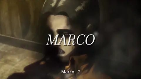 I dont get the reference but i like the sound 🥰🙏 #amv #edit #aot #AttackOnTitan #shingekinokyojin #marco #petra #hanji #eren #mikasa #armin 
